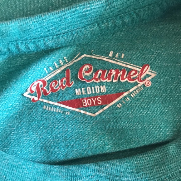 Red camel boys shirt - Picture 2 of 2